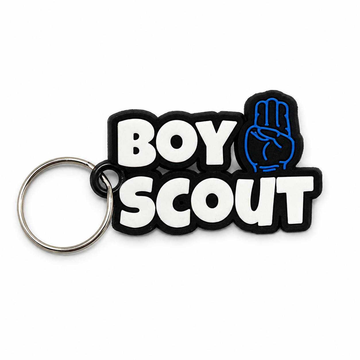 Boy Scout Salute Key Chain