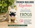 French Bulldog Key Chain