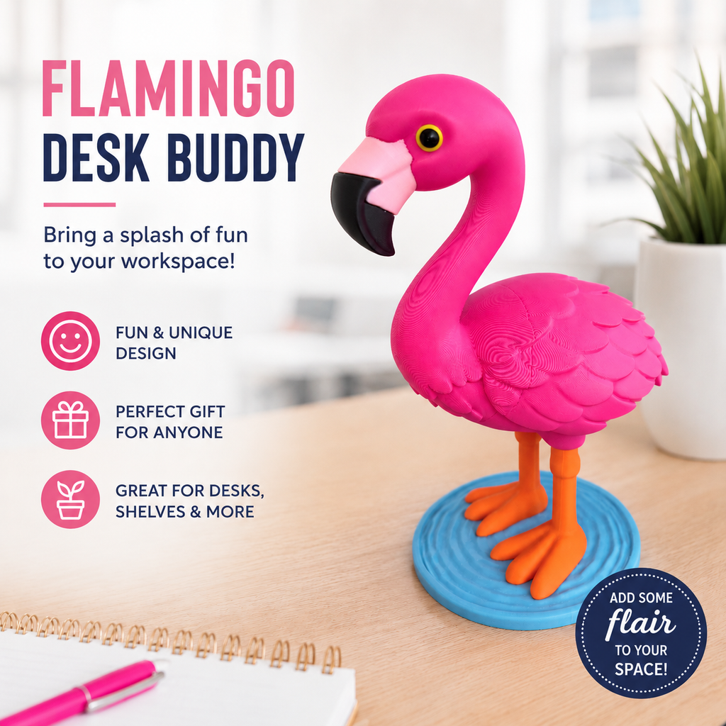 Desk Flamingo