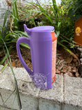 Drink Can Holder with Flip Up Lid