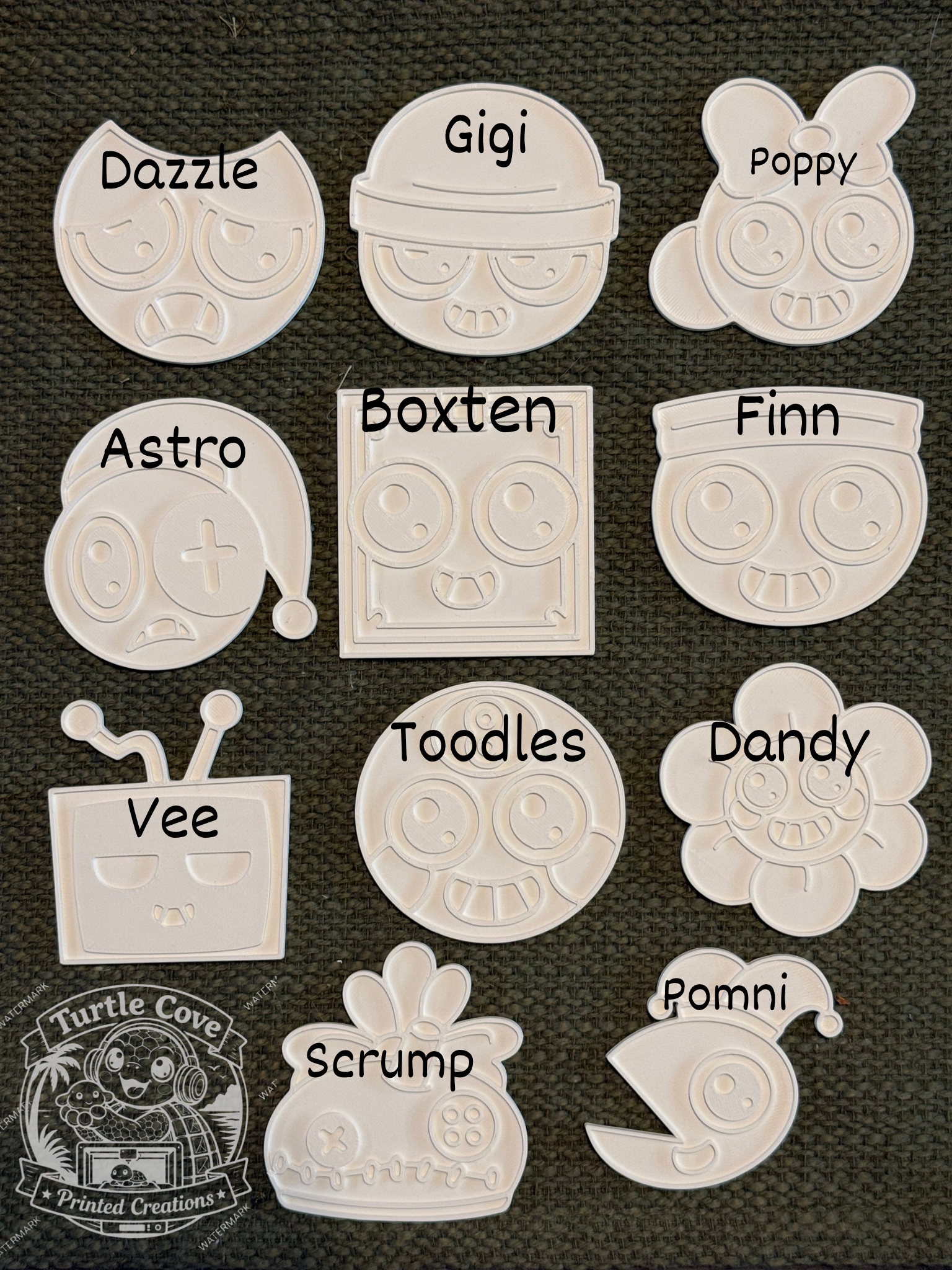 Dandy’s World DIY Characters for Coloring