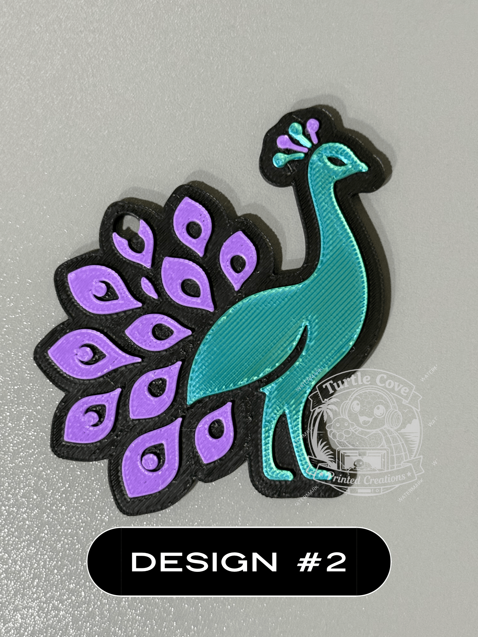 Peacock Key Chain