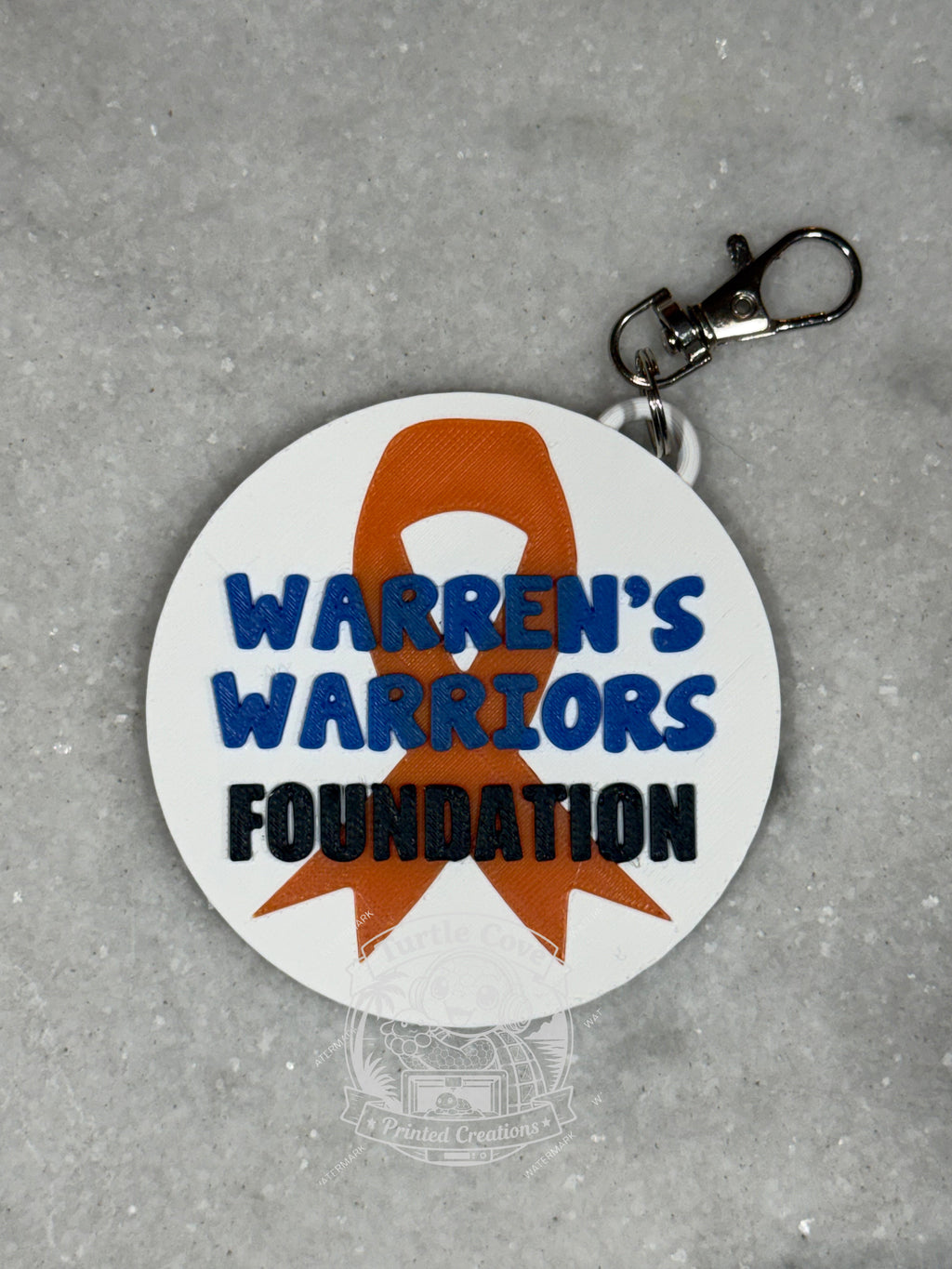 Warren’s Warriors Fundraiser (Bag Tag)