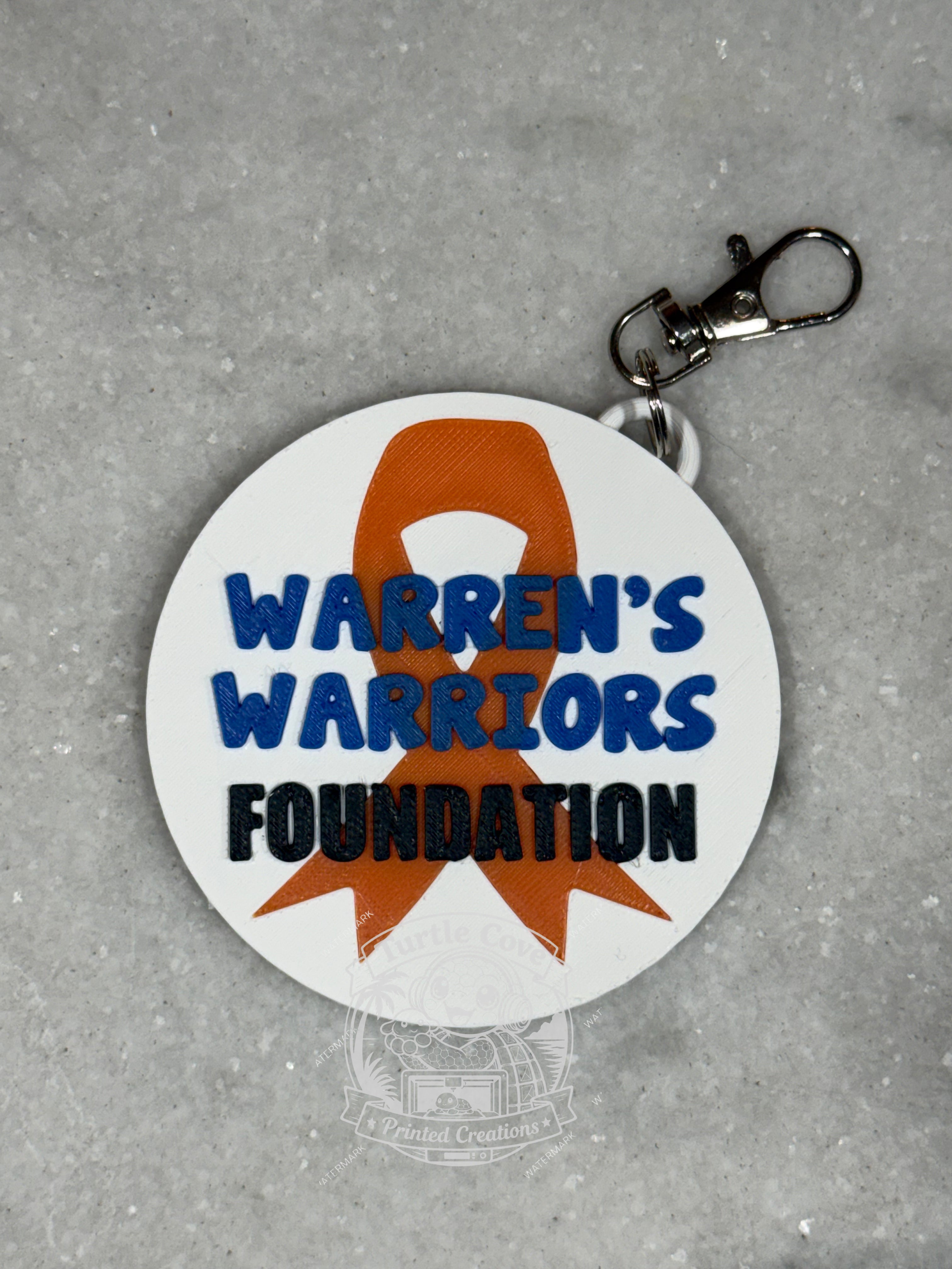 Warren’s Warriors Fundraiser (Bag Tag)