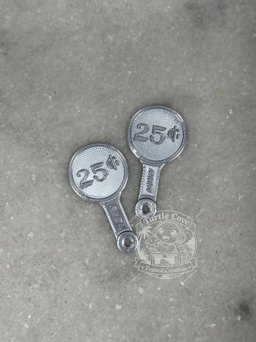 Aldi Quarter Dupe (for Key Ring)