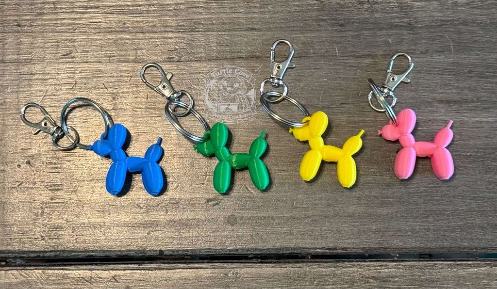 Balloon Animal Key Chain