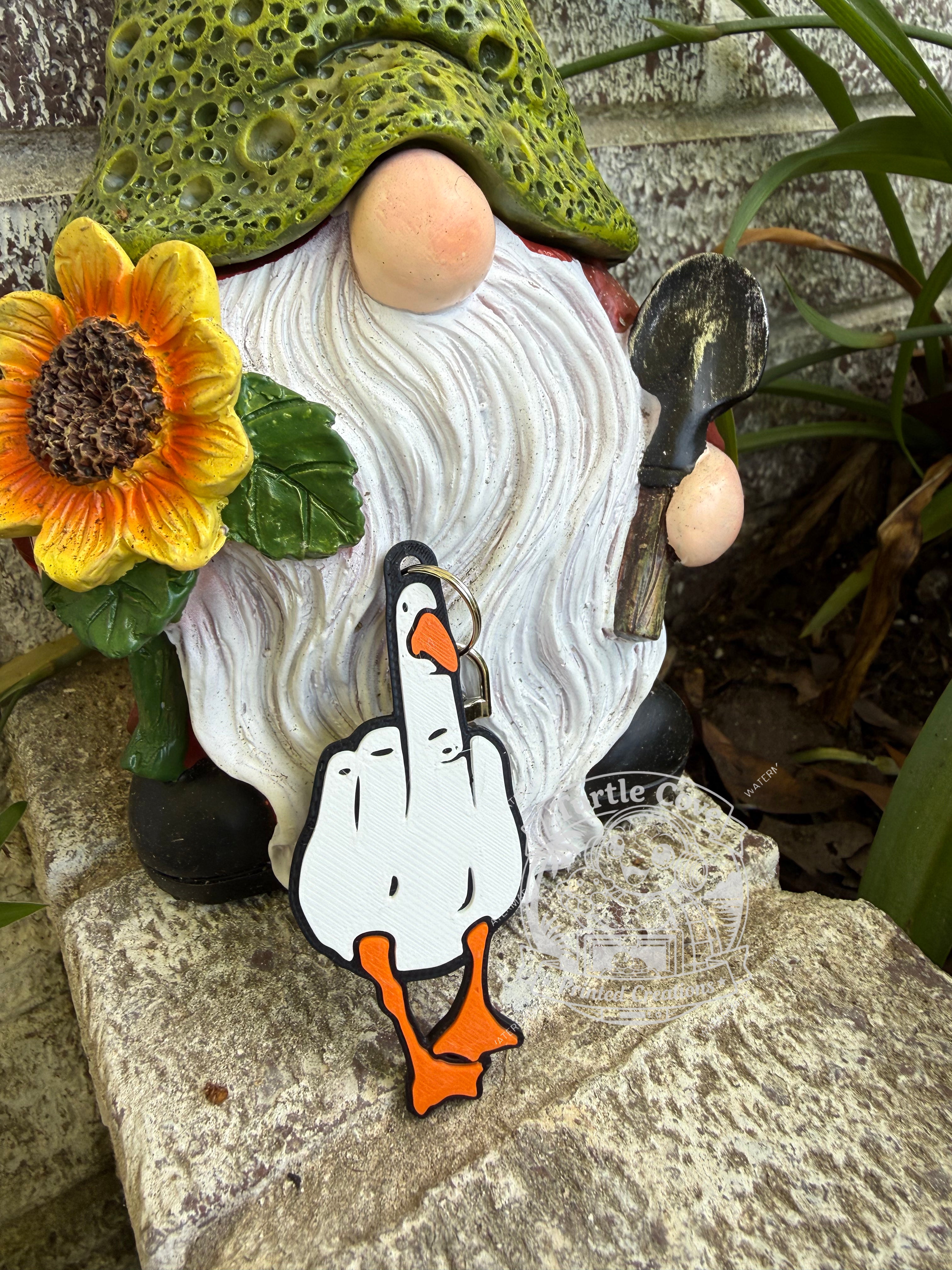 Duck You Key Chain
