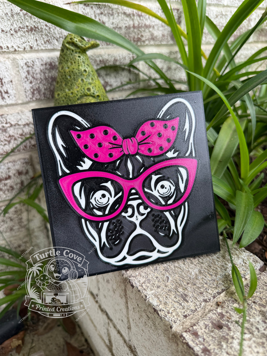 Frenchie Hitch Cover