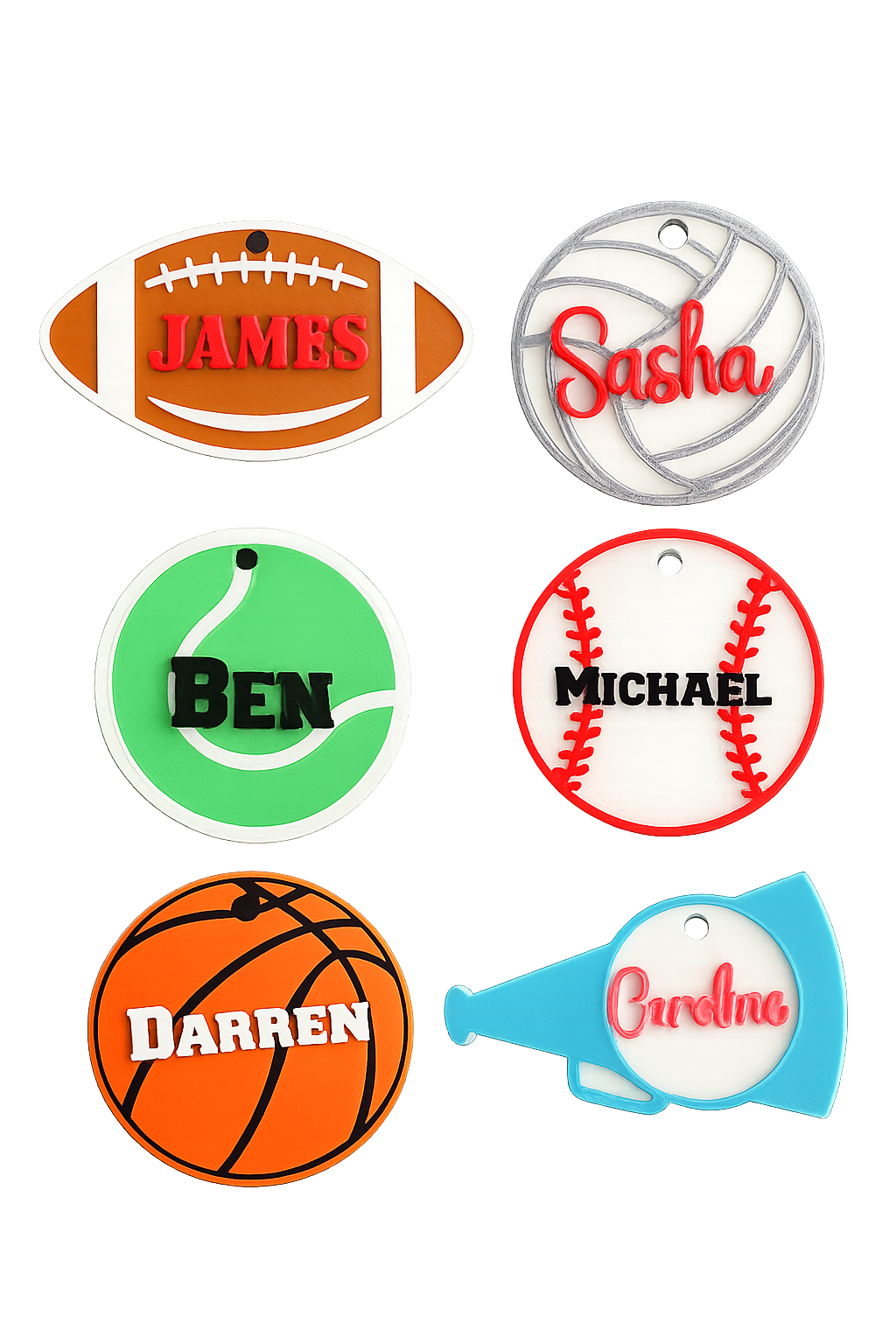 Sports Bag Tags