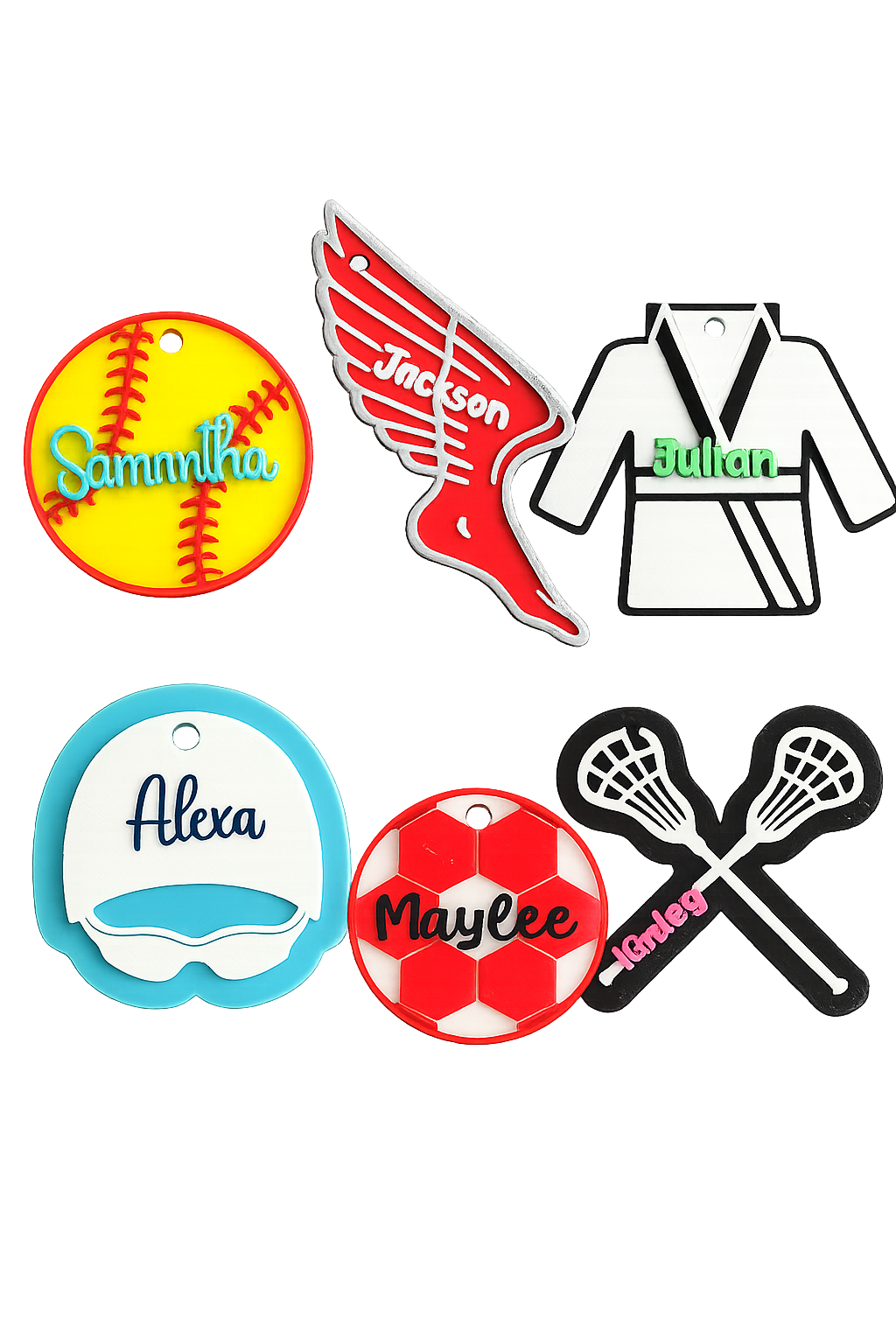 Sports Bag Tags