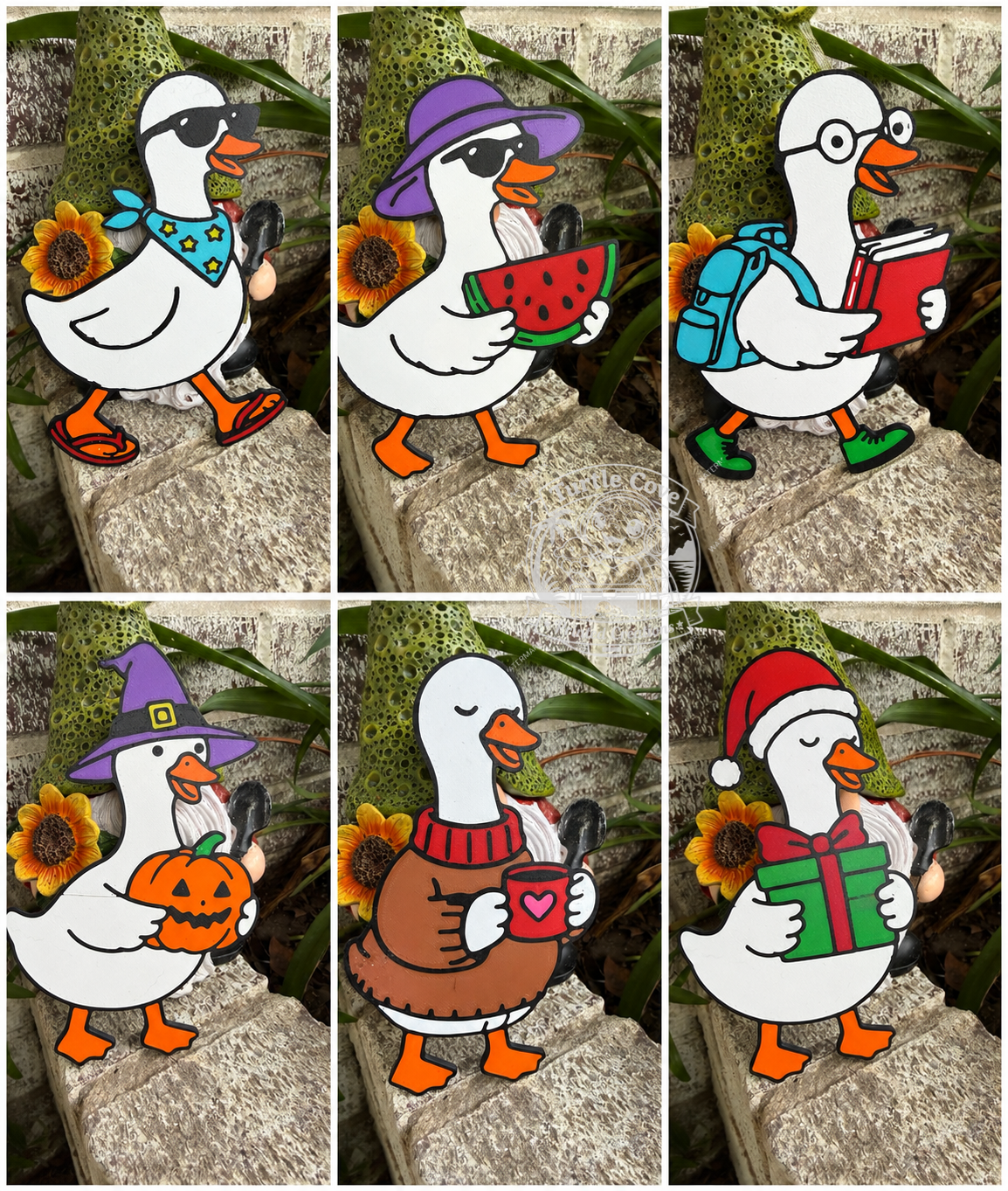 Chaos & Cussing Monthly Goose Door Hanger