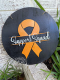 Childhood Cancer Awareness Support Squad Door Hanger