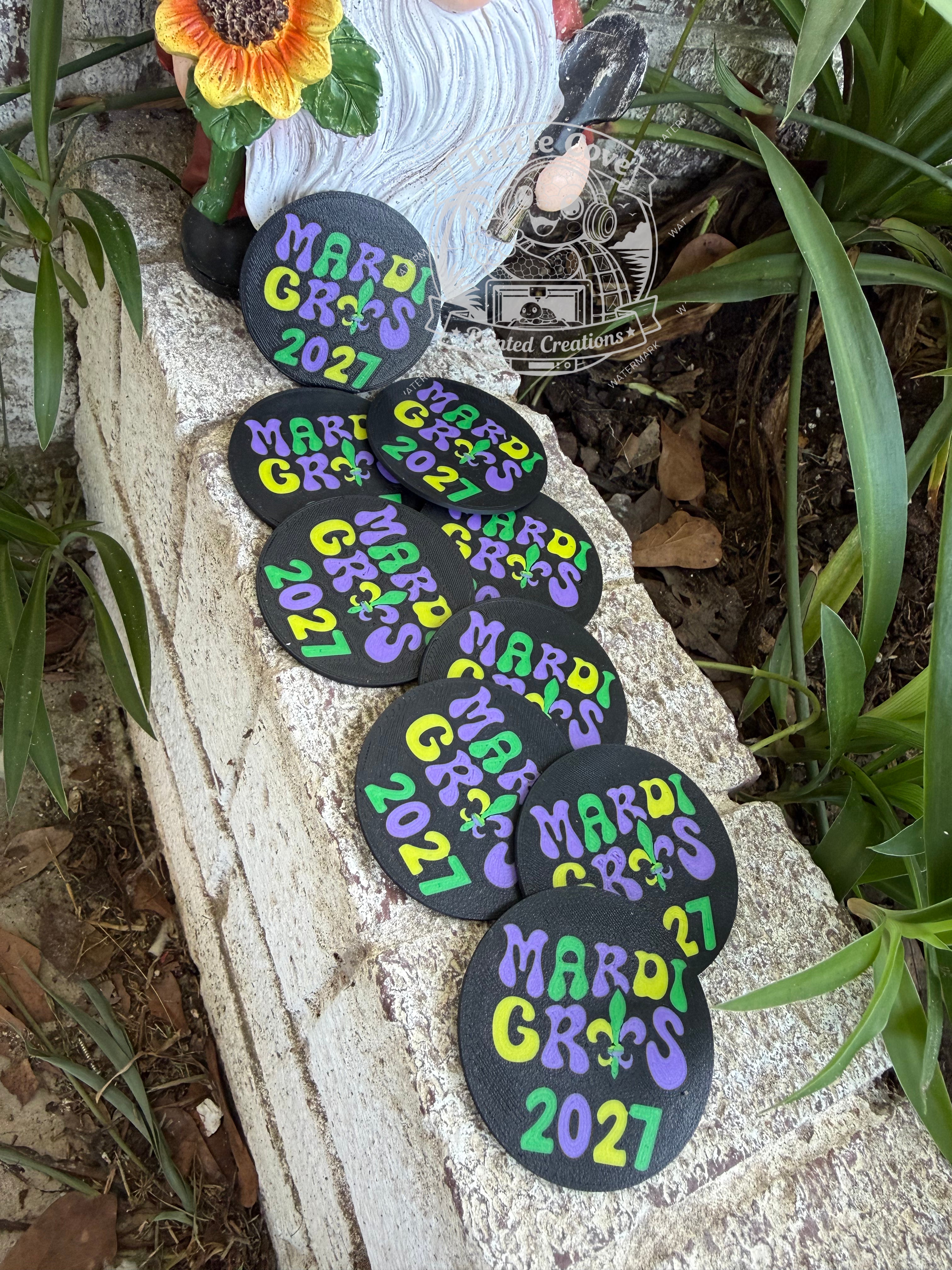 Mardi Gras Coins (Set of 25)