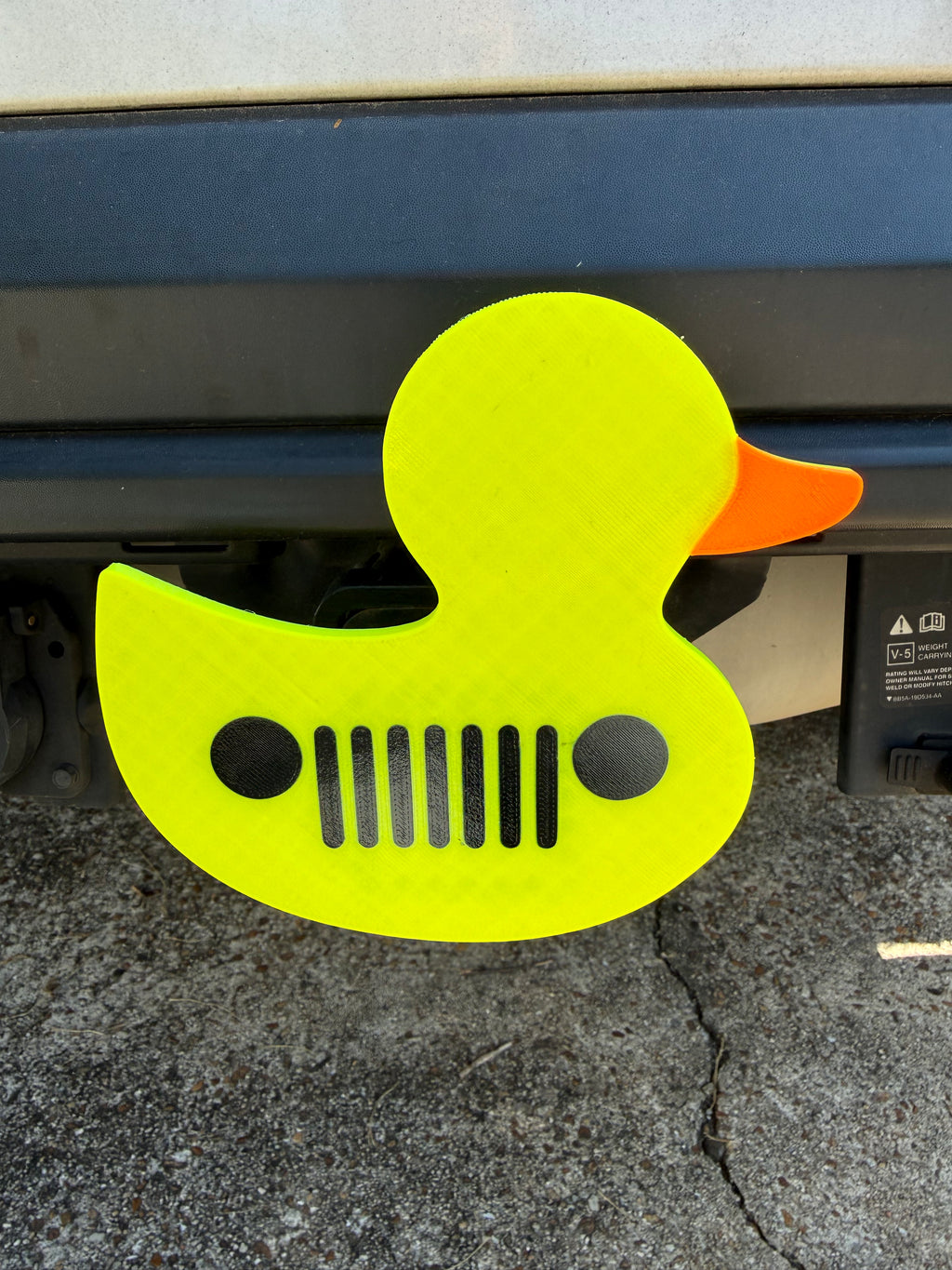 Jeep Duck Hitch Cover