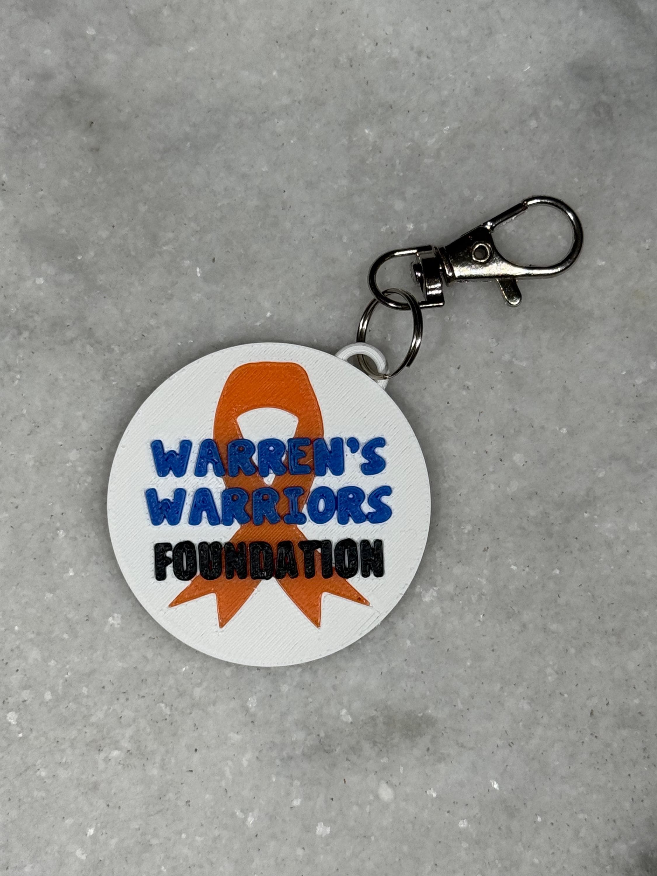 Warrens Warriors Fundraiser (Key Chain)